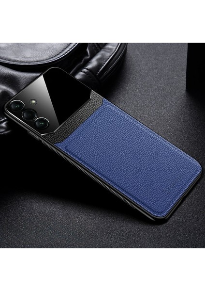 Samsung Galaxy S23 Plus Uyumlu Zebana Lens Pu Deri Kılıf