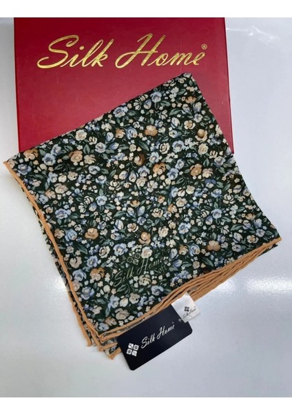 Karanfil Desen Soft Pamuk Eşarp
