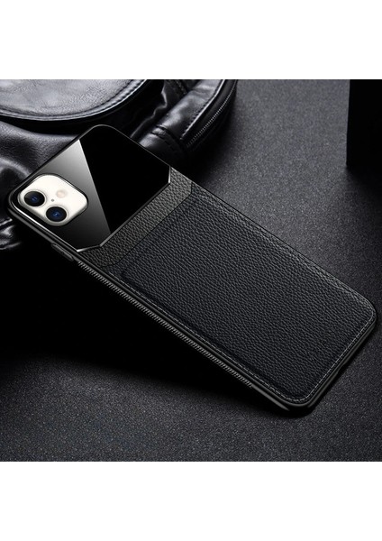 Apple iPhone 16 Uyumlu Zebana Lens Pu Deri Kılıf