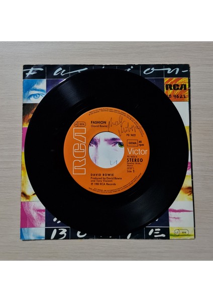 - Fashion - Scream Like A Baby - 1980 - Dönem Baskı Plak - 45LIK - Kırkbeşlik modelleri