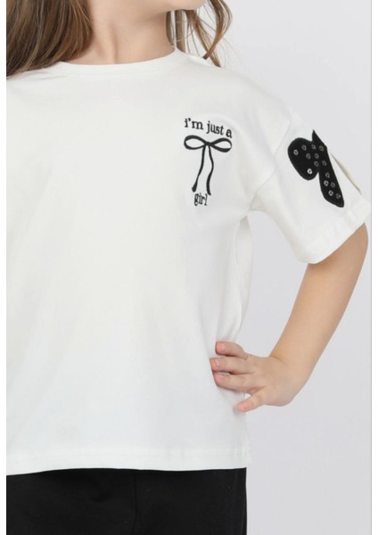 Fiyonk Detaylı Kız Çocuk Takım indirimleri