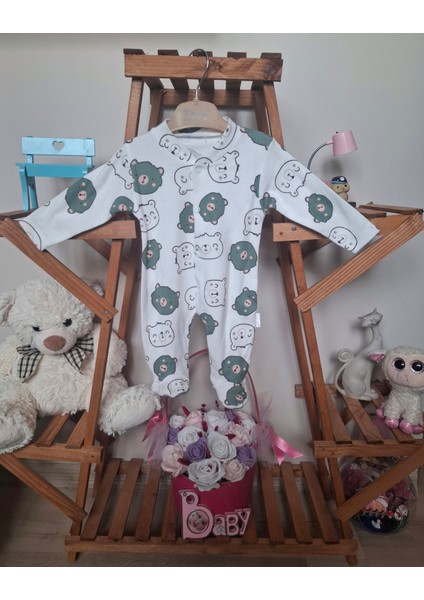 Unisex Bebek Patikli - Patiksiz Tulum