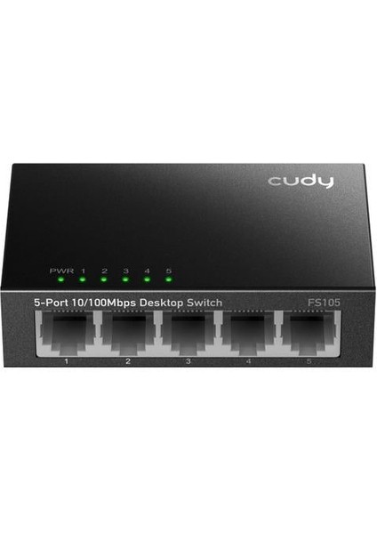 5-Port 10/100 Mbps Metal Switch