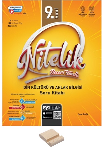 9. Sınıf Beceri Temelli Din Kültürü Soru Bankası + Telefon Tutucu