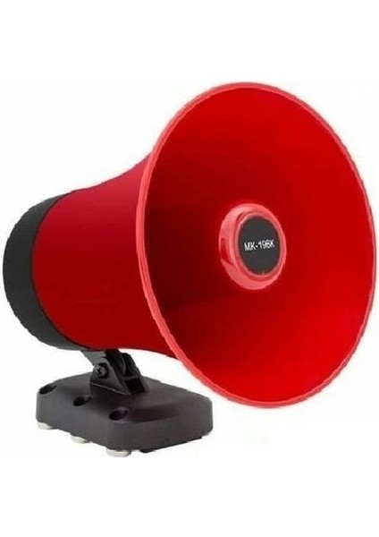 Araç Üstü Mıknatıslı 50 W Hoparlör (Şarjlı-Bluetooth-Usb-Sd Kart)
