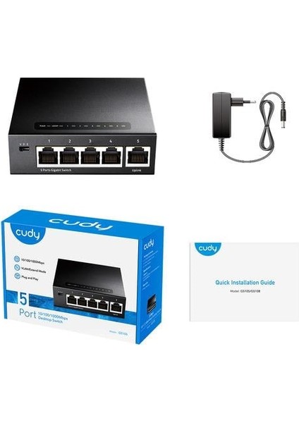 5-Port Gigabit Metal Switch
