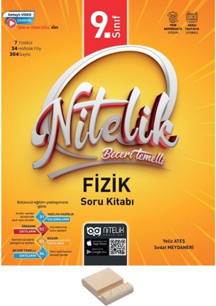 9. Sınıf Beceri Temelli Fizik Soru Bankası + Telefon Tutucu + Telefon Tutucu