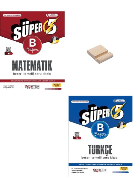 5. Sınıf Beceri Temelli B Matematik ve Türkçe Soru Bankası + Telefon Tutucu