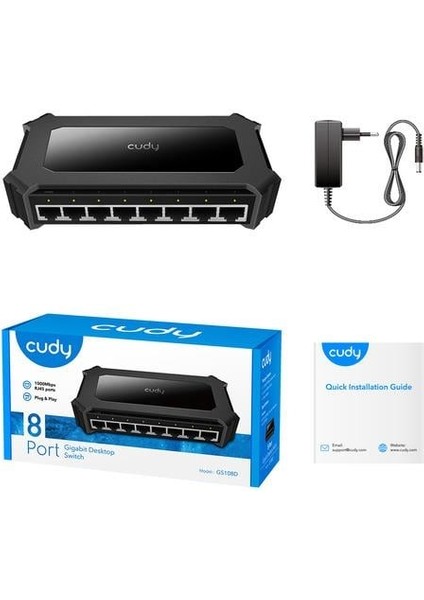 8-Port Gigabit Desktop Switch