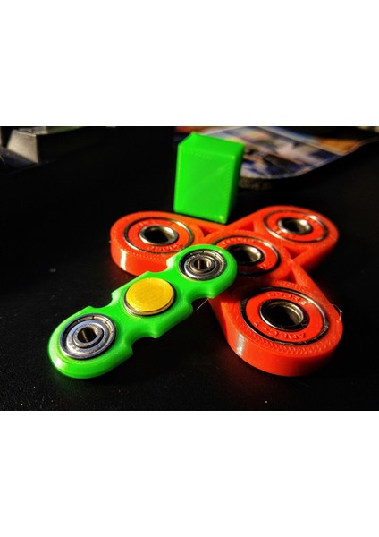 Mini Çift Spinner (Fidget Oyuncak) Remix - I Azaltan Eğlenceli Fidget Spinner THN2178174