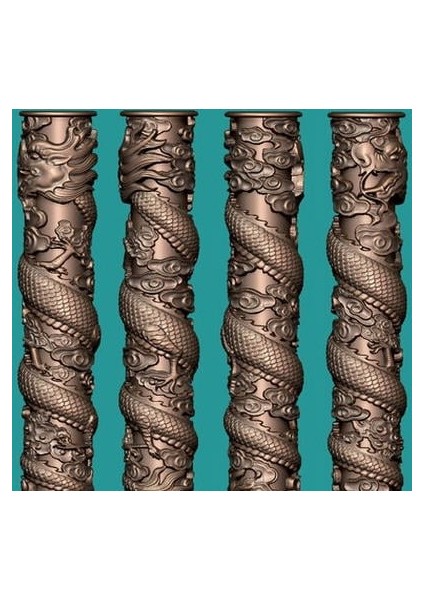 Ince Ejderha Spiral Direği - Eğlenceli ve Güvenli Oyuncak THN1541320