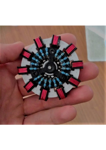 Arc Reaktör Fidget Spinner - Azaltan Eğlenceli Fidget Spinner THN2301896