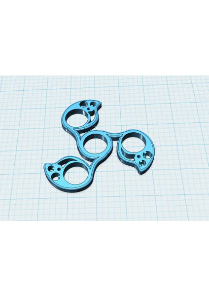 Xl Mutlu Hayalet Fidget Spinner - Azaltan Eğlenceli Fidget Spinner THN1953315