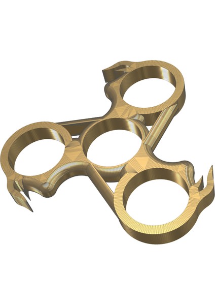 Alev ve Filetolanmış Fidget Spinner Seti (Edc) *güncellenmiş * - Azaltan Eğlenceli Fidget Spinner THN1959458