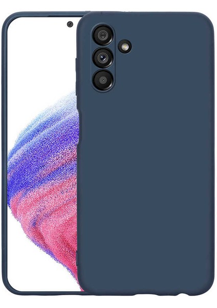 Samsung Galaxy A04S ile Uyumlu Kılıf Lacivert Lansman Kapak (Samsung Galaxy A04S ile Uyumlu, Lacivert)