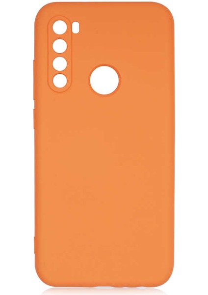 Xiaomi Redmi Note 8 ile Uyumlu Kılıf Turuncu Lansman Kapak (Xiaomi Redmi Note 8 ile Uyumlu, Turuncu)