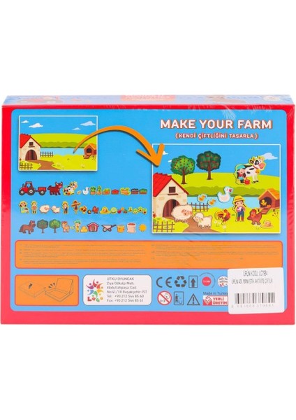 Nessiworld LC7984 Manyetik Aktivite Çiftlik -Laçokids