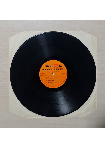 - Her Şeyi Yarım - 1984 - Dönem Baskı Plak - Longplay - Lp modelleri