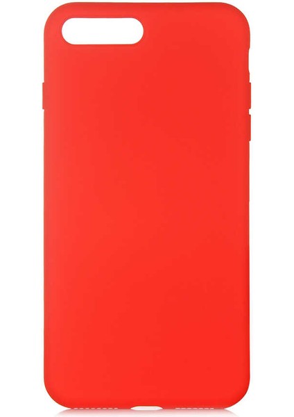Apple iPhone 7 Plus ile Uyumlu Kılıf Kırmızı Lansman Kapak (Apple iPhone 7 Plus ile Uyumlu, Kırmızı)