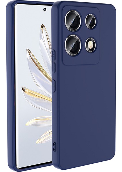 Infinix Note 30 Vıp ile Uyumlu Kılıf Lacivert Lansman Kapak (Infinix Note 30 Vıp ile Uyumlu, Lacivert)