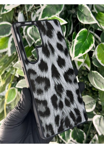 Samsung Galaxy S25 Ultra Dama ve Leopar Desenli Kılıf