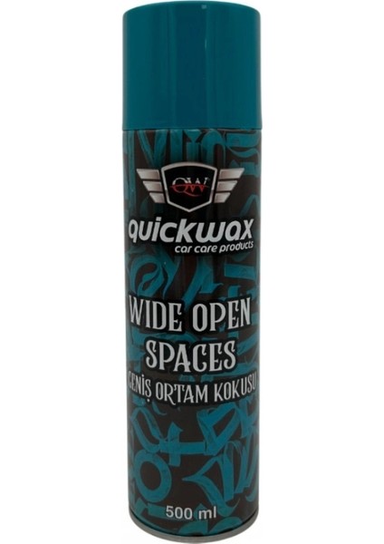 Quickwax Geniş Ortam Kokusu 500 ml Yüksek Basınçl