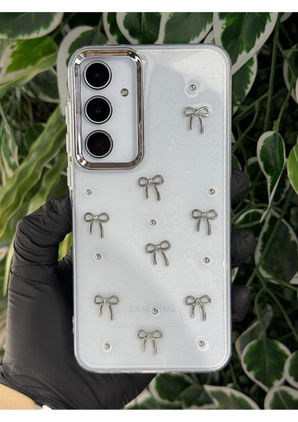 Samsung Galaxy S24 Fe Kalpli / Kurdeleli / Kirazlı Simli Kılıf modelleri