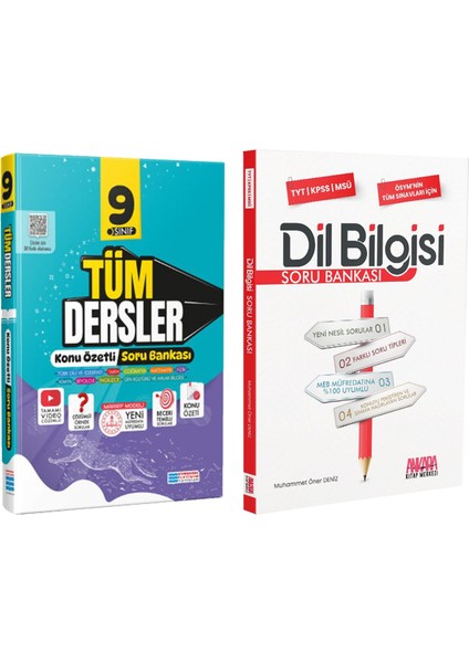 9.sınıf Tüm Dersler Soru Bankası Evrensel Iletişim Yayınları