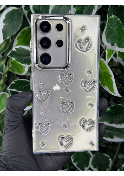 Samsung Galaxy S25 Ultra Kalpli / Kurdeleli / Kirazlı Simli Kılıf modelleri