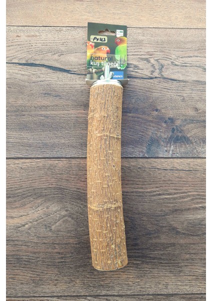 Venty 23.5 cm Doğal Papağan Tüneği - Kalın Tünek | Macaw ve Kakadu Papağanları İçin İdeal Seçim - FX123