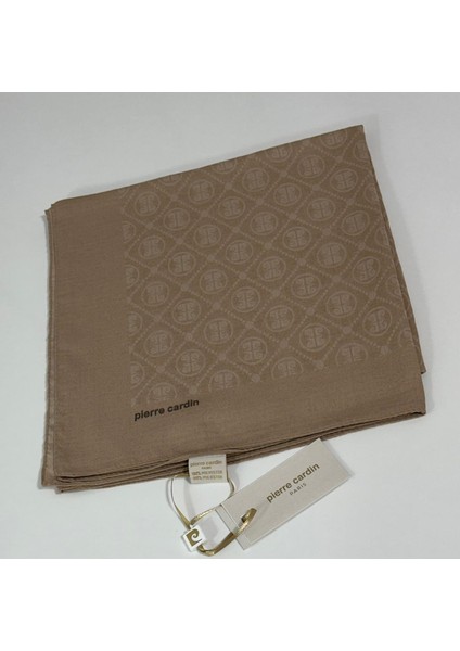 Elegans Monogram Eşarp - 1090750 -981 Camel