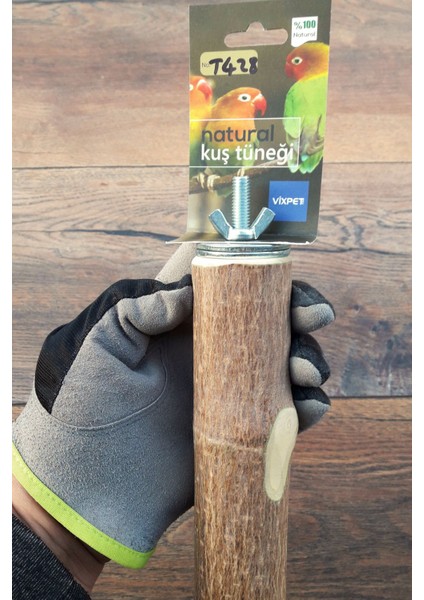 Venty 28 cm Doğal Papağan Tüneği - Kalın Tünek | Macaw, Kakadu, Jako, Amazon, Eklektus - T428 fiyatları