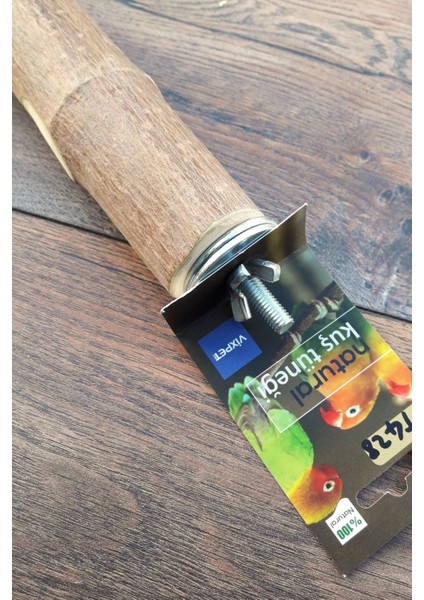 Venty 28 cm Doğal Papağan Tüneği - Kalın Tünek | Macaw, Kakadu, Jako, Amazon, Eklektus - T428 modelleri