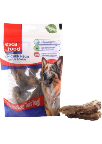 Köpekler İçin Sakatat Ödülü Piliç Boyun 100gr