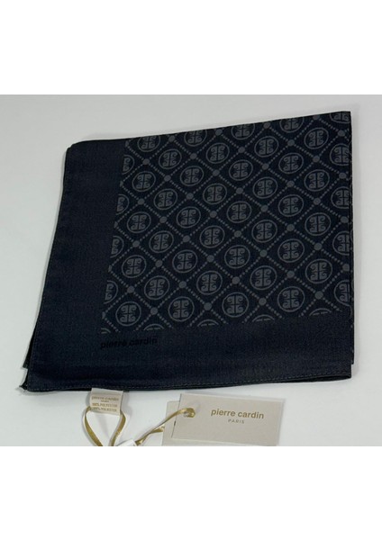 Elegans Monogram Eşarp - 1090750 -913 Füme modelleri