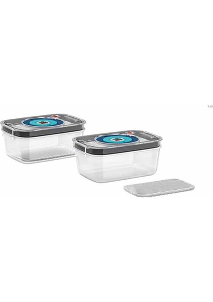 Bosch Vakum Blender'ı ile Uyumlu Saklama Kabı. Vakumlanabilr Taze Tutma Kabı.