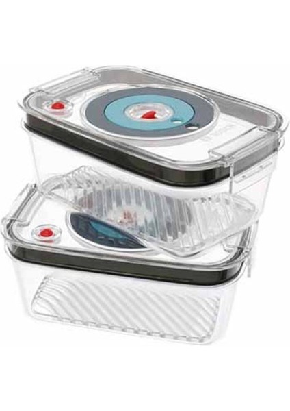 Bosch Vakum Blender'ı ile Uyumlu Saklama Kabı. Vakumlanabilr Taze Tutma Kabı.