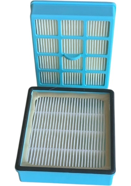 Phılıps Fc 8130 Easy Life Çıkış - Elektrikli Süpürge Uyumlu Hepa Filtre - Mavi Plastil - 2 Adet - ( Uyumlu Modeller Açıklamada )
