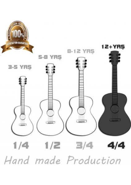 Mcg Tam Boy Klasik Gitar Günbatımı-Sb