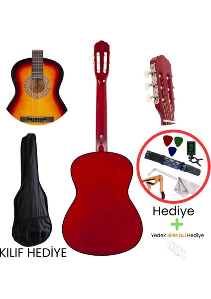 Mcg Tam Boy Klasik Gitar Günbatımı-Sb