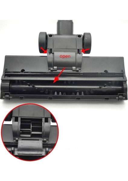 Fakir Clarris Elektrikli Süpürge Turbo Brush Emici Yer Başlığı