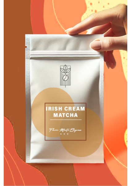 Irish Cream Matcha Powder 50 gr, Irlanda Kremalı Matcha Tozu Superfood