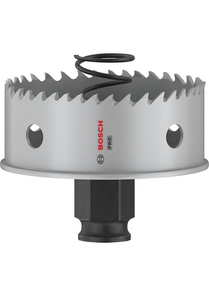 1x Pro Sheet Metal Power Change Plus Delik Açma Testeresi (Paslanmaz Çelik Saclar, Çelik Saclar, Ø 65 Mm, Professional Aksesuar Döner Matkap/vidalamalar, Darbeli Matkap/vidalama)