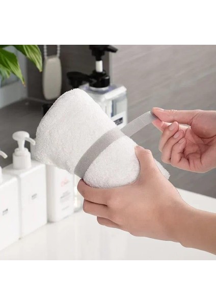 Cırt Cırt Sabitleyici Kablo Düzenleyici 5 Metre x 1cm Kanca ve Döngü Kayışları, Tekrar Kullanılabilir, Çift Taraflı Kanca Rulo Düzenleyici Kayışlar, Bağlama Bandı (Beyaz)