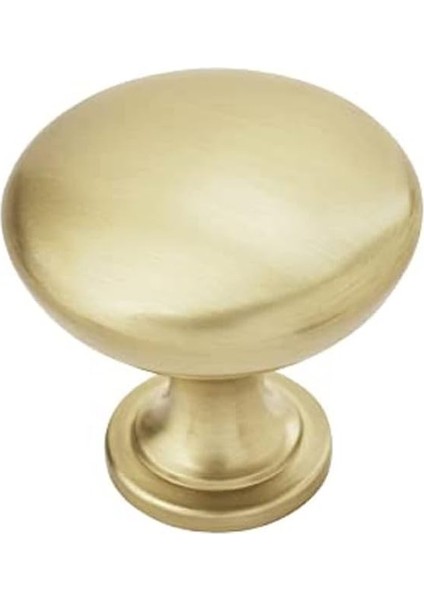 Dolap Topuzu, 32 mm Çap, Altın Rengi, 10 Adet