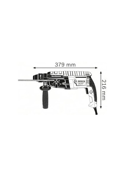 Professional Gbh 2-28 Kırıcı Delici (880 W, 2,9 Kg, 3,2 J, Betonda Delme Çapı: 28 Mm) fiyatları