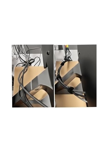 Yapışkanlı Cırt Cırt Kablo Düzenleyici 5 Metre Kablo Düzenleme Organizer Bant Ev Ofis ve Araç Için Pratik Çözüm