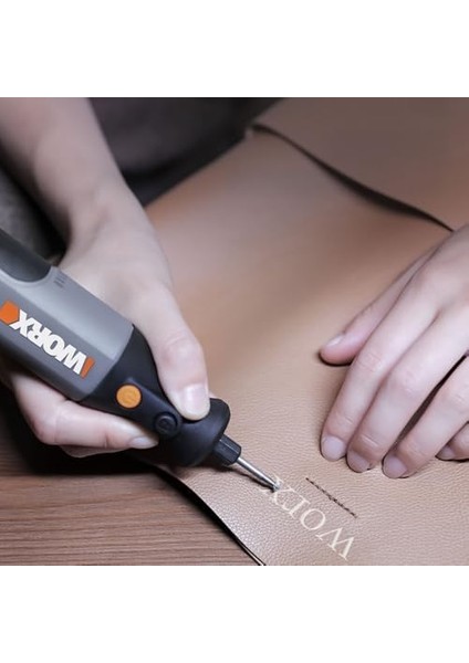 WX106 8 Volt Kalem Tipi Devir Ayarlı Profesyonel Gravür Makinesi, 21 Parça Aksesuar