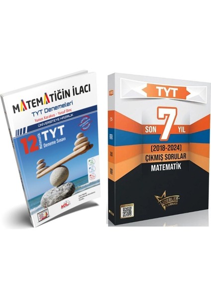 Yayınları Tyt Matematiğin Ilacı Denemeleri ve Liderler Çıkmış Sorular Seti 2 Kitap
