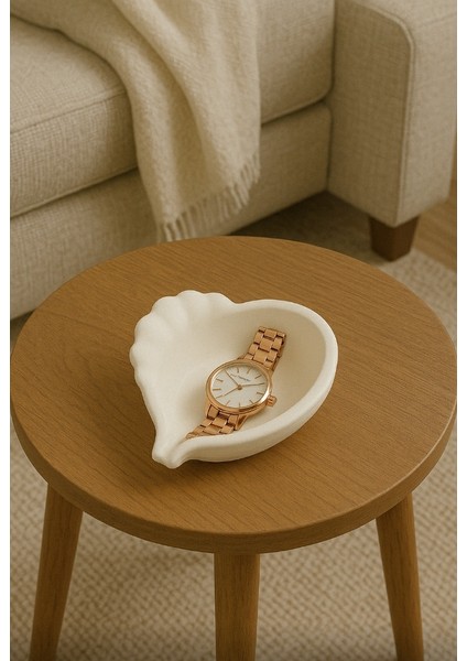 Idl Beyaz Beton Deniz Takı Tabak